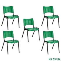 Cadeira Secretaria Turim Fixa (kit 5 Peças)