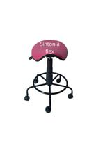 Cadeira Sela Estética S/ Encosto Regulagem Altura , - Sintonia Flex