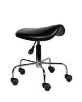 cadeira sela texas style preta cromada dentista tatuador estetica manicure odontologia consultorio luxo premium
