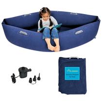 Cadeira sensorial inflável Peapod para crianças Ted Kangaroo com bomba Cadeira sensorial inflável Peapod para crianças Ted Kangaroo com bomba