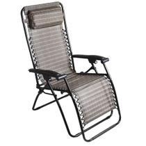 Cadeira Sevilha Reclinável 21 Posições 120Kg Marrom MOR