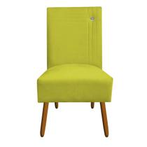 Cadeira sevilha sued amarelo