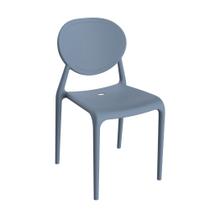 Cadeira Slick sem Braço Azul Indigo Grifit Cadeira Slick sem Braço Azul Indigo Grifit