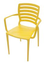Cadeira Sofia Com Braço Amarela Tramontina 92036/000
