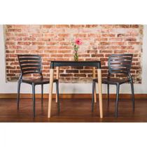 Cadeira Sofia Encosto Horizontal Grafite Tramontina 92237007 Cadeira Sofia Encosto Horizontal Grafite Tramontina 92237007