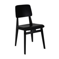 Cadeira Standard em Madeira - Preta Cadeira Standard em Madeira - Preta