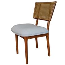 Cadeira Sun Sextavada com Assento Cinza e Base Champanhe - 64067 Cadeira Sun Sextavada com Assento Cinza e Base Champanhe - 64067