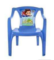 Cadeira Super Herói Infantil Azul - Arqplast