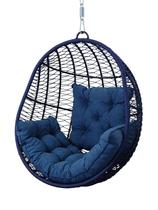 Cadeira suspensa Macaipe - Corda náutica - Azul - Deck & Decor