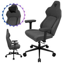 Cadeira ThunderX3 Loft Cinza Escuro Ergonômica Confortável Para Escritório Modelo Gamer Apoio de Cabeça e Braço Encosto Ajustável Cadeira ThunderX3 Loft Cinza Escuro Ergonômica Confortável Para Escritório Modelo Gamer Apoio de Cabeça e Braço Encosto Ajustável