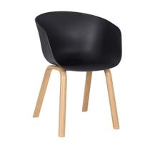 Cadeira Toledo Base Aço - Preto