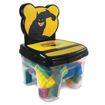 Cadeira Toy Blocos 48 Peças Defensor Noturno GGB Plast Cadeira Toy Blocos 48 Peças Defensor Noturno GGB Plast