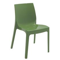 Cadeira Tramontina Alice em Polipropileno e Fibra de Vidro Verde Oliva