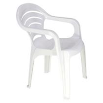 Cadeira Tramontina Angra Basic Com Braços Em Polipropileno Branco Tramontina