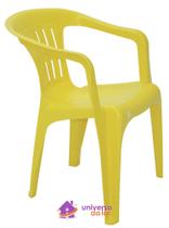 Cadeira Tramontina Atalaia Basic com Braços em Polipropileno Amarelo