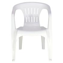 Cadeira Tramontina Atalaia Basic Com Braços Em Polipropileno Branco Tramontina