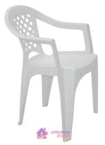 Cadeira Tramontina Iguape Basic com Braços em Polipropileno Branco