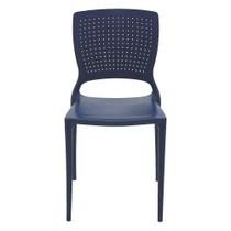 Cadeira Tramontina Safira Azul Yale - Delta Porcelanas
