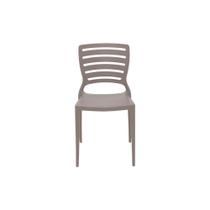 Cadeira Tramontina Sofia Camurca sem Bracos em Polipropileno e Fibra de Vidro Cadeira Tramontina Sofia Camurca sem Bracos em Polipropileno e Fibra de Vidro