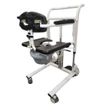 Cadeira Transferência Senior Care Acamados e Cadeirantes 135kg Supermedy Cadeira Transferência Senior Care Acamados e Cadeirantes 135kg Supermedy