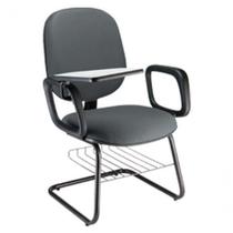 Cadeira Universitária Com Prancheta Para Escolas Linha Uno Cinza Cadeira Universitária Com Prancheta Para Escolas Linha Uno Cinza