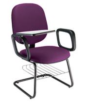 Cadeira Universitária com prancheta para Escolas Linha Uno Roxo Cadeira Universitária com prancheta para Escolas Linha Uno Roxo
