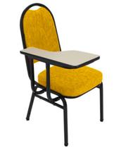 Cadeira Universitária para Auditório Linha Hotel Amarelo Cadeira Universitária para Auditório Linha Hotel Amarelo