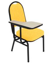 Cadeira Universitária para Auditório Linha Hotel Amarelo Cadeira Universitária para Auditório Linha Hotel Amarelo