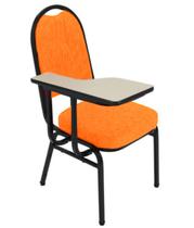 Cadeira Universitária para Auditório Linha Hotel Laranja Cadeira Universitária para Auditório Linha Hotel Laranja