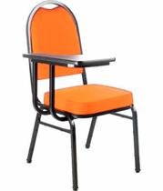 Cadeira Universitária para Auditório Linha Hotel Laranja Cadeira Universitária para Auditório Linha Hotel Laranja