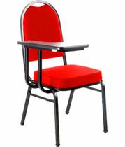 Cadeira Universitária para Auditório Linha Hotel Vermelho Cadeira Universitária para Auditório Linha Hotel Vermelho