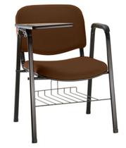 Cadeira Universitária para Auditórios Linha Hotel Marrom