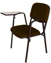 Cadeira Universitária para Auditórios Linha Hotel Marrom