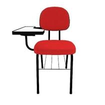 Cadeira Universitaria Polo com Porta Livros