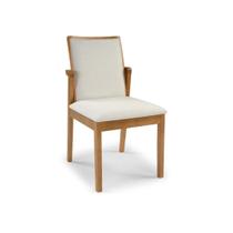 Cadeira Urze Estofada com Borda Madeira