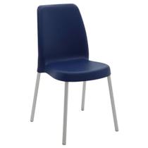 Cadeira Vanda Azul Pernas em Alumínio - 92053170 - TRAMONTINA