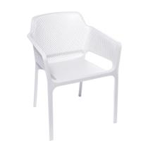 Cadeira Vega com Braço - Branco - Abra Casa
