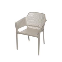 Cadeira Vega em Polipropileno Fendi Com Branco 80x46x46cm