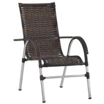 Cadeira Vênus Jardim Varanda Fibra Sintética Trama