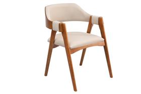 Cadeira Versalhes Estofada com Encosto Anatômico Luxo Decorativo - Studio Metal Madeira