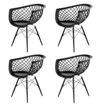 Cadeira Web Dsw Injetado Cx 4 Cinza brasão Cadeira Web Dsw Injetado Cx 4 Cinza brasão