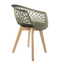 Cadeira Web Wood Cx 2 Verde Militar Cadeira Web Wood Cx 2 Verde Militar