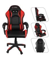 Cadeira Xtreme Gamers Cinesis Ny Preta E Vermelha Na Cadeira Xtreme Gamers Cinesis Ny Preta E Vermelha Na