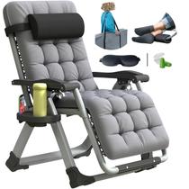 Cadeira Zero Gravity YOMIFUN Oversize XL Lounge Grey