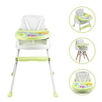 Cadeirão Cadeira Alimentação 3em1 Bebê Mesa Alta Mundo Bita Verde Refeição Papinha Styll Baby Cadeirão Cadeira Alimentação 3em1 Bebê Mesa Alta Mundo Bita Verde Refeição Papinha Styll Baby