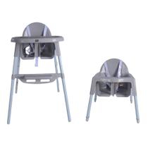 Cadeirão Cadeira Alimentação Alta Refeição Bebê Papa Cinza Cadeirão Cadeira Alimentação Alta Refeição Bebê Papa Cinza
