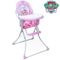 Cadeirão de Alimentação Cadeira Refeição Alta Bebê Comer Patrulha Canina Skye até 15kg Compacto Seguro e Aprovado INMETRO Cadeirão de Alimentação Cadeira Refeição Alta Bebê Comer Patrulha Canina Skye até 15kg Compacto Seguro e Aprovado INMETRO