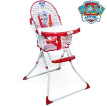 Cadeirão de Alimentação Cadeira Refeição Alta Patrulha Canina Vermelho até 15kg Compacto Seguro e Aprovado INMETRO Cadeirão de Alimentação Cadeira Refeição Alta Patrulha Canina Vermelho até 15kg Compacto Seguro e Aprovado INMETRO