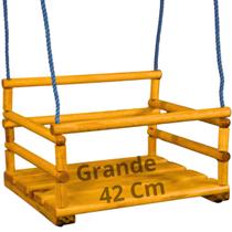 Cadeirão DE Balanço Infantil EM Madeira 42 Cm X 35 Cm O Melhor