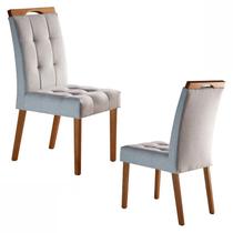Cadeiras com Detalhe Captonê - Style - Requinte Salas